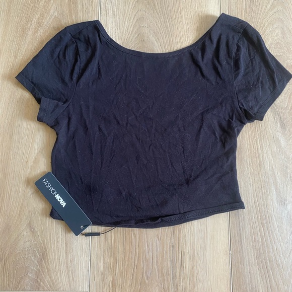 NWT Fashion Nova Backless Top - Picture 1 of 3